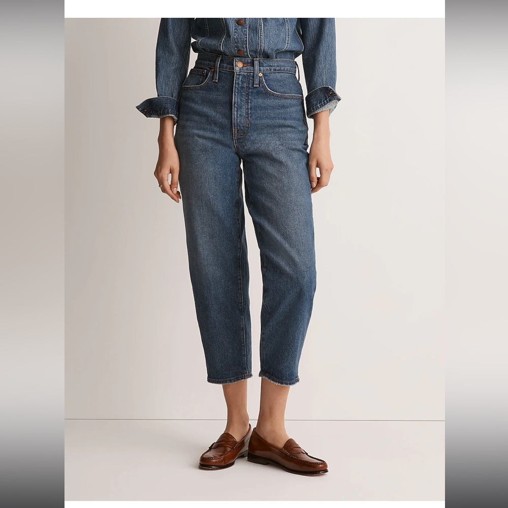 Madewell balloon jeans